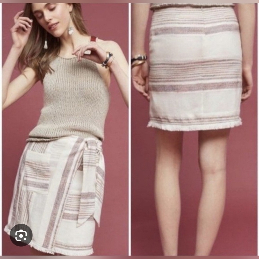 ❤️ NWT! ANTHROPOLOGIE HOLDING HORSES AVERY SKIRT, SOFT TWEED, 10